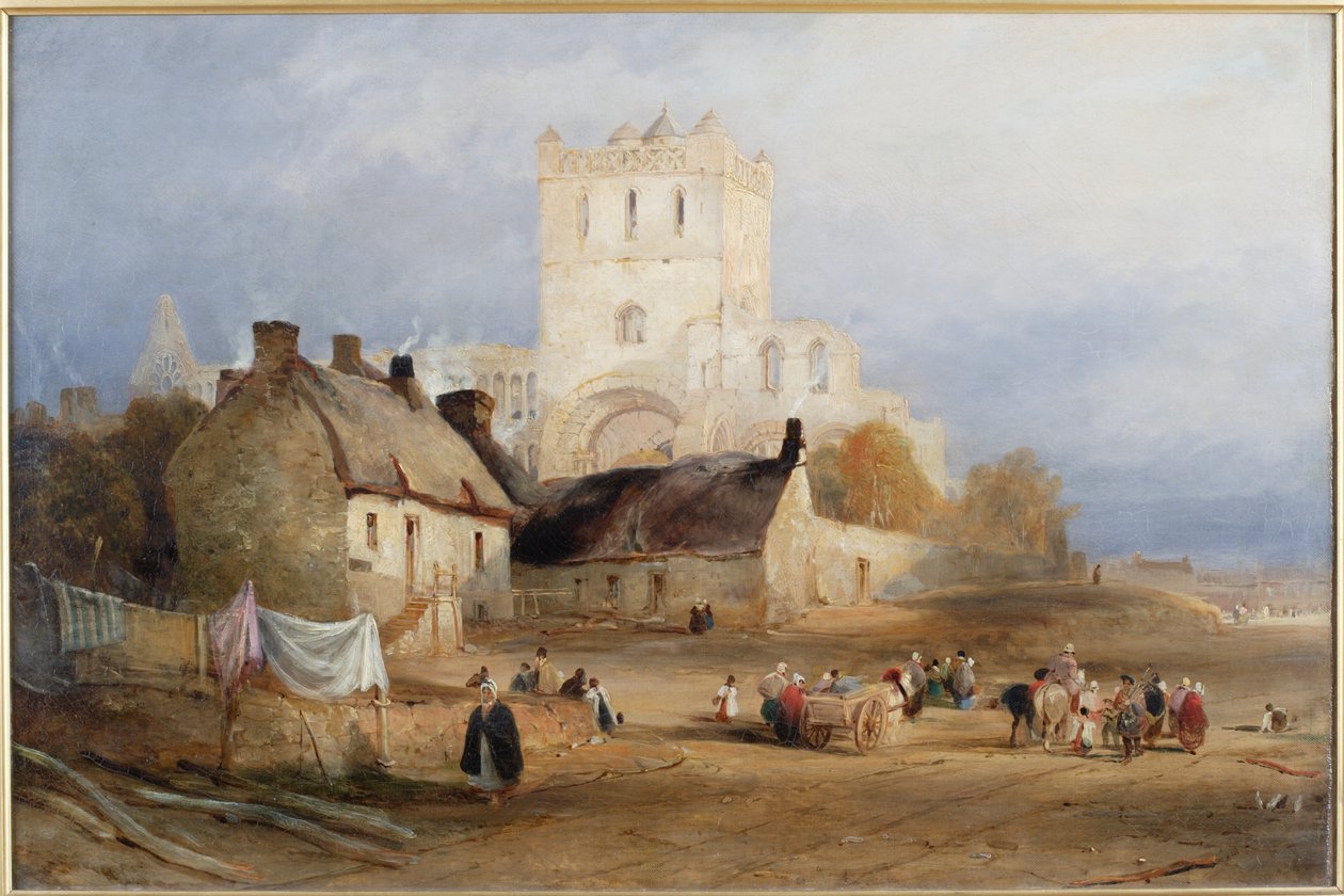 Jedburgh Abbey, ca. 1835 af Thomas Miles Richardson