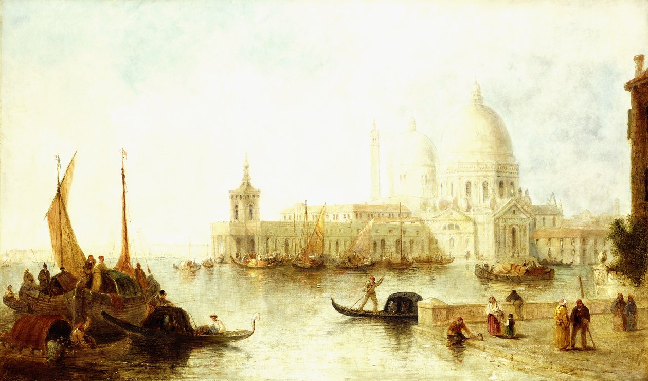 Venedig, 1889 af Thomas Moran