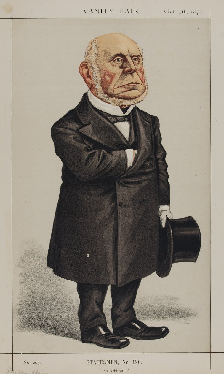 CF Adams, Vanity Fair, 1872-10-05 af Thomas Nast