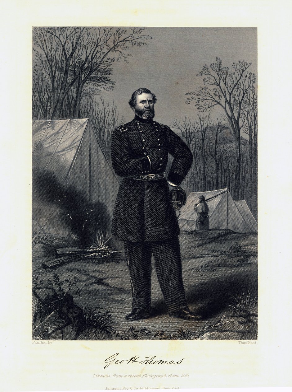 "General George H. Thomas" (Unionen) af Thomas Nast