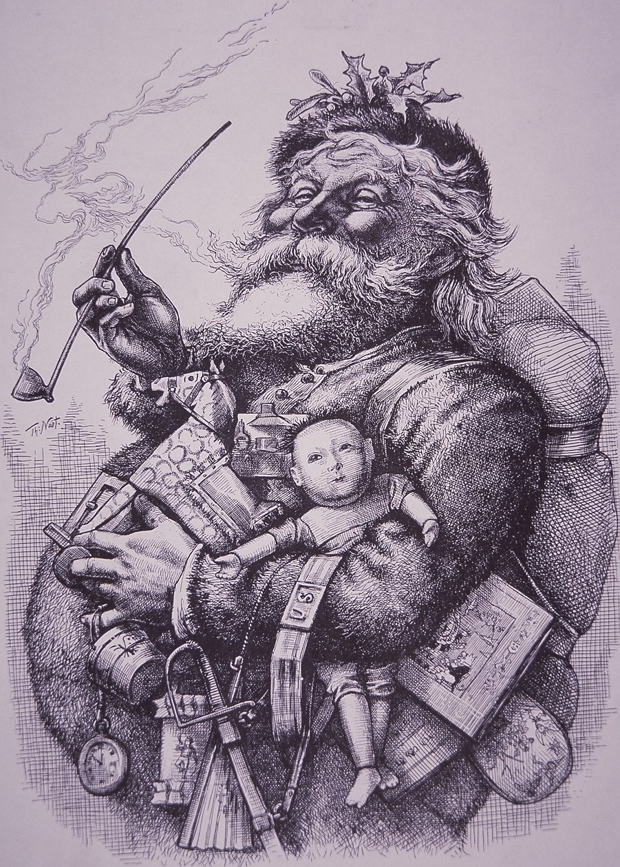 julemanden af Thomas Nast
