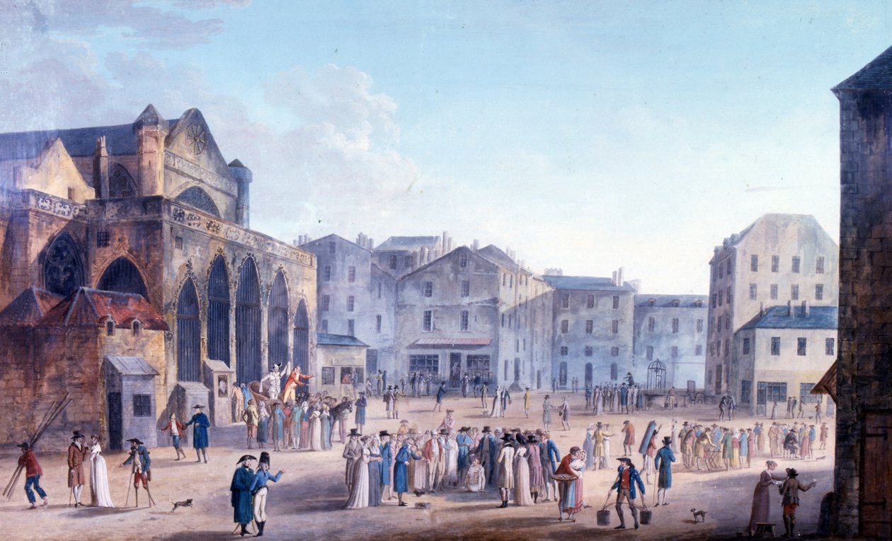 Gadebillede i St Germain, Paris af Thomas Naudet