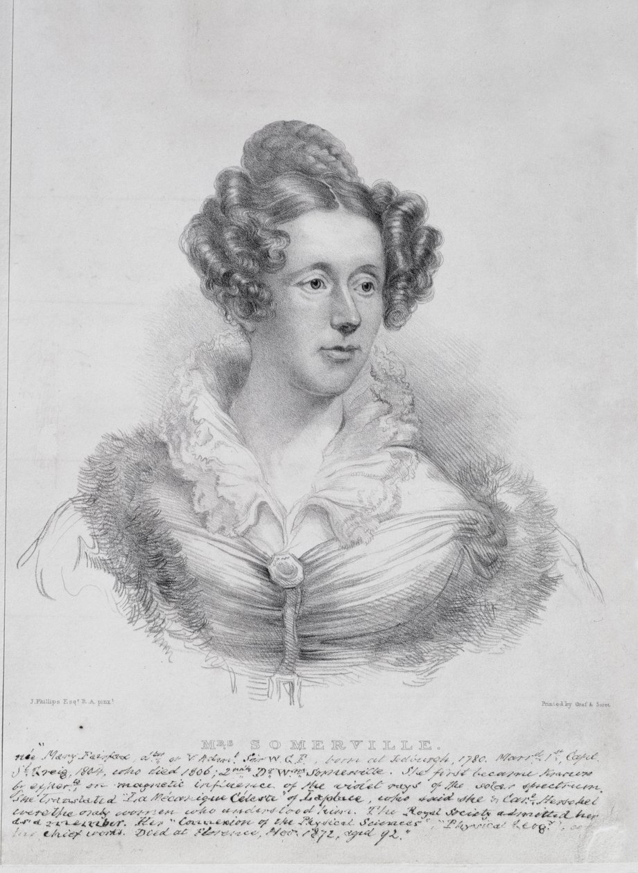 Mary Fairfax Greig Somerville (1780-1872) af Thomas Phillips