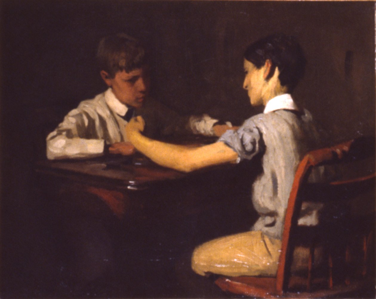Damspillere, ca. 1895. af Thomas Pollock Anshutz