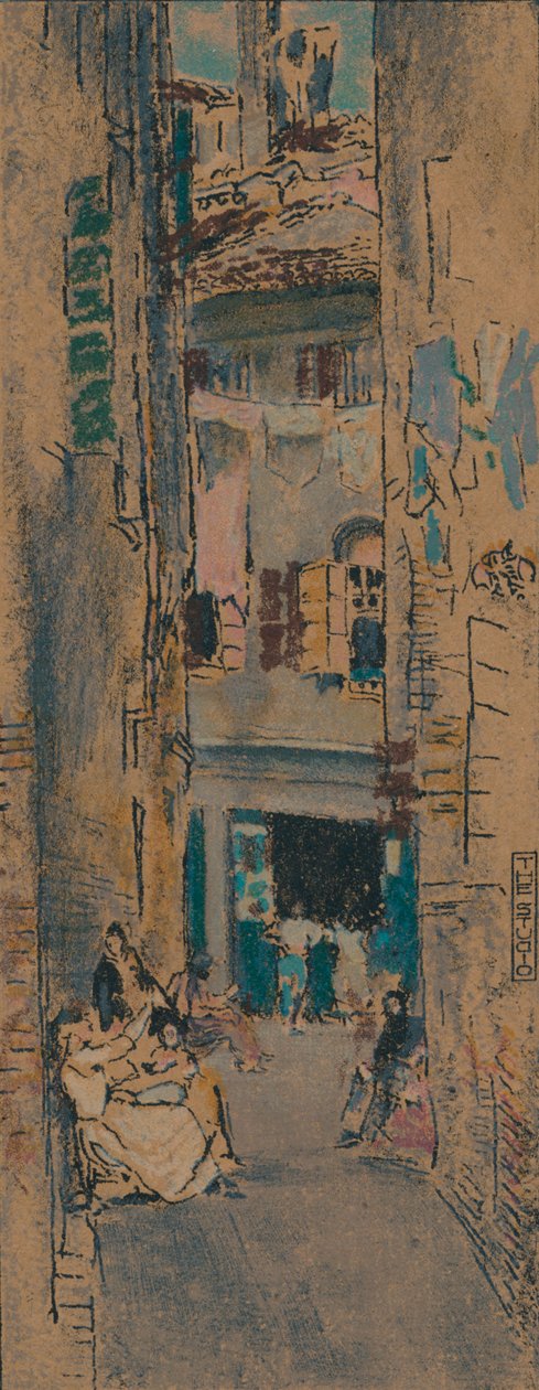 Perlestrenge, Venedig, c1904 af Thomas Robert Way