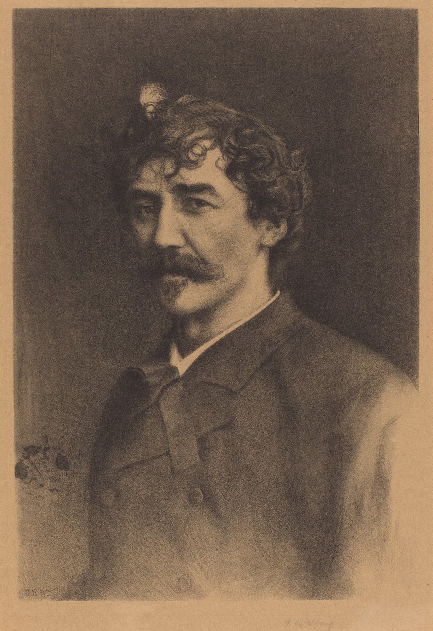 Portræt af Whistler af Thomas Robert Way