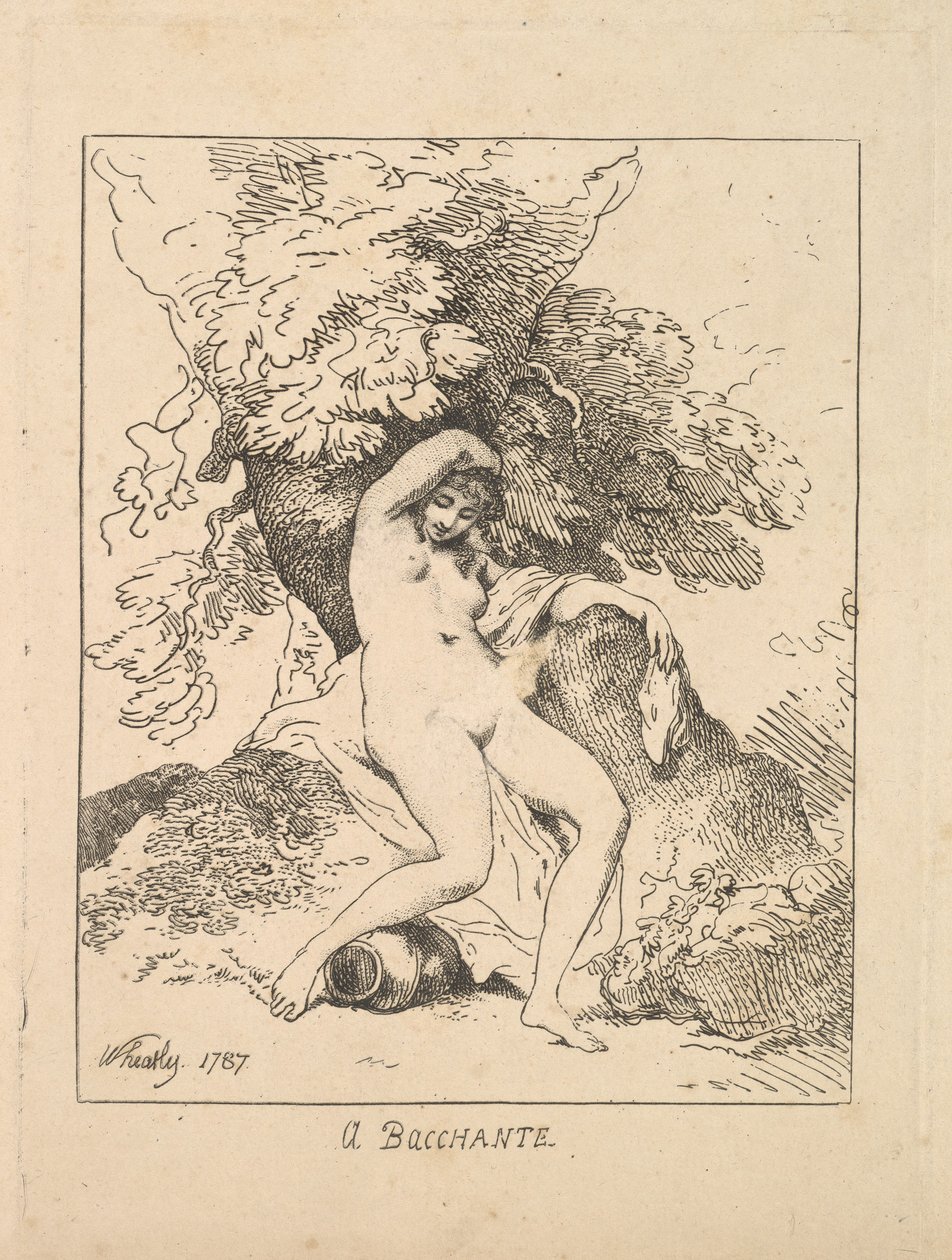 Bachanati, 1787. af Thomas Rowlandson