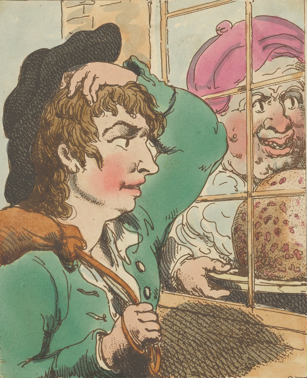Beundring, 1800., 1800. af Thomas Rowlandson
