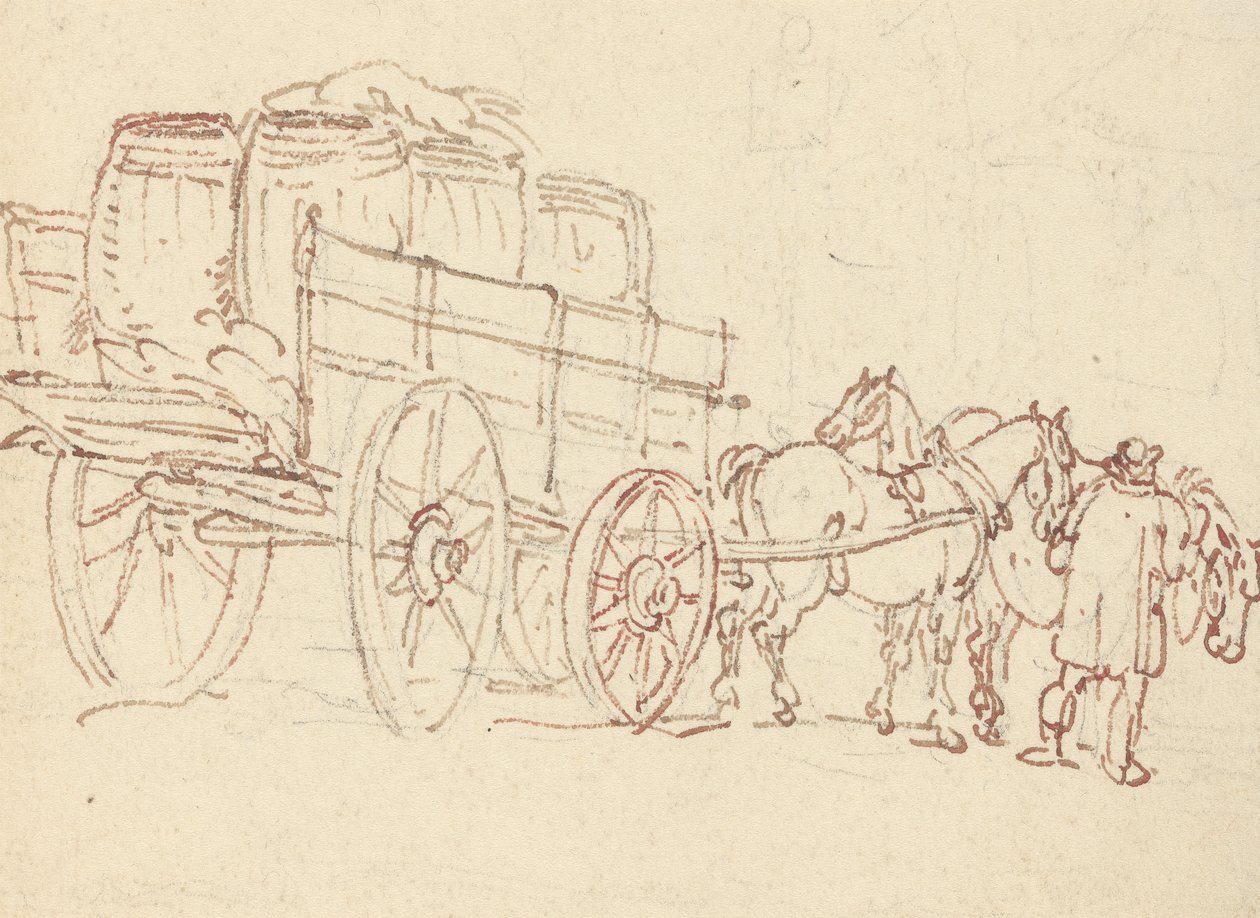 Album tegning af Thomas Rowlandson