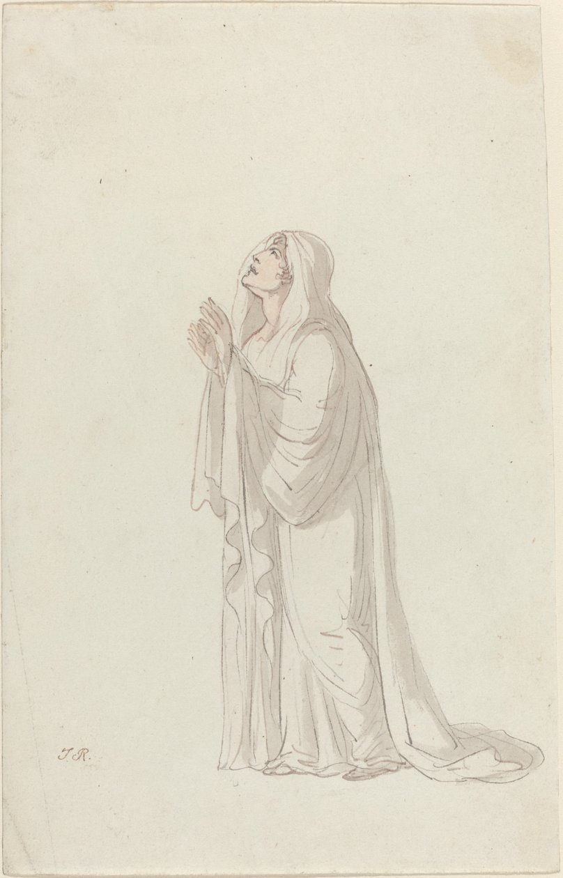 Antik figur af Thomas Rowlandson