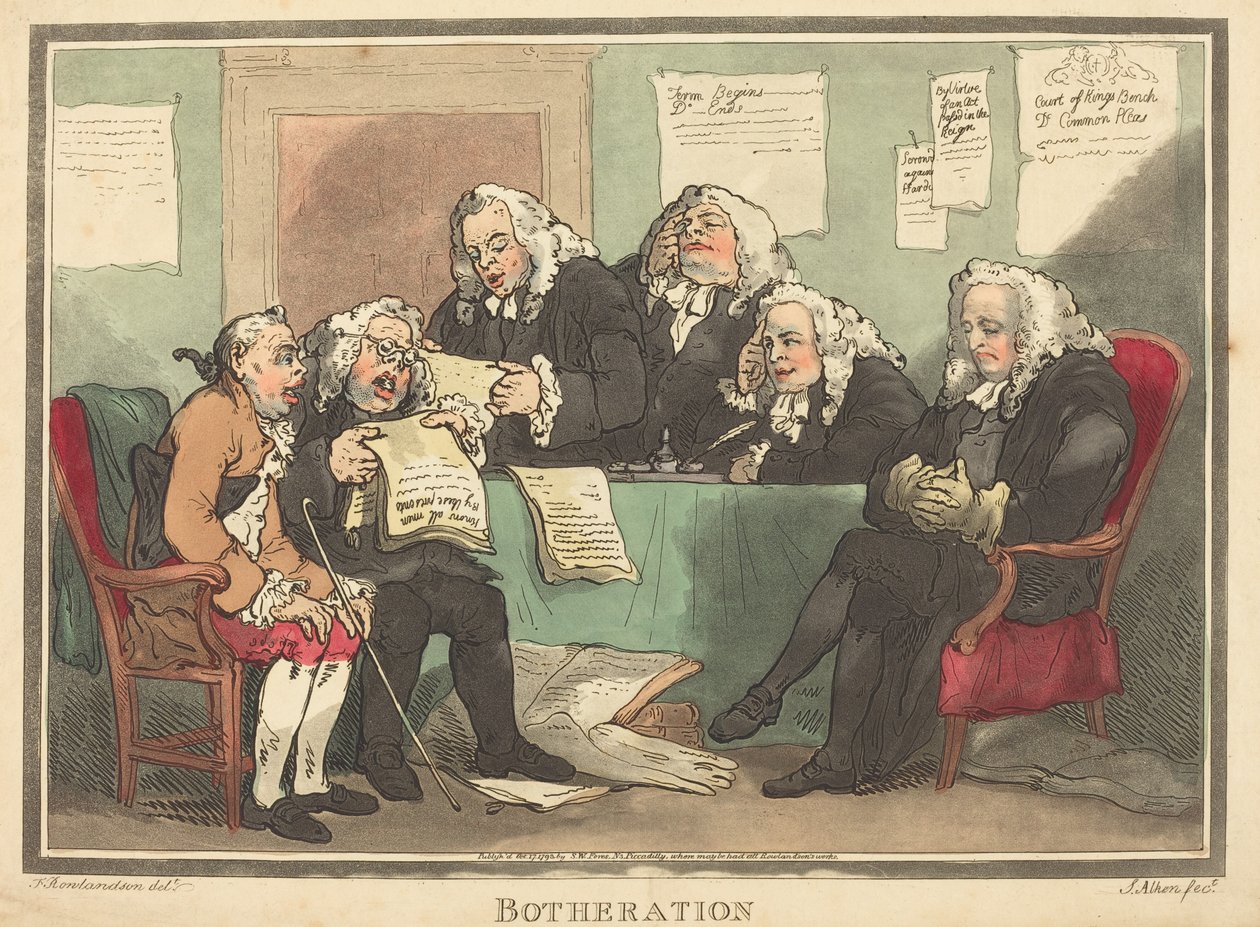 Besvær af Thomas Rowlandson