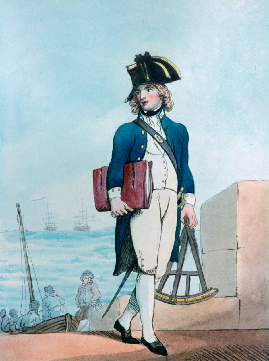 Kandidat for marinesoldaterne, 1799 af Thomas Rowlandson