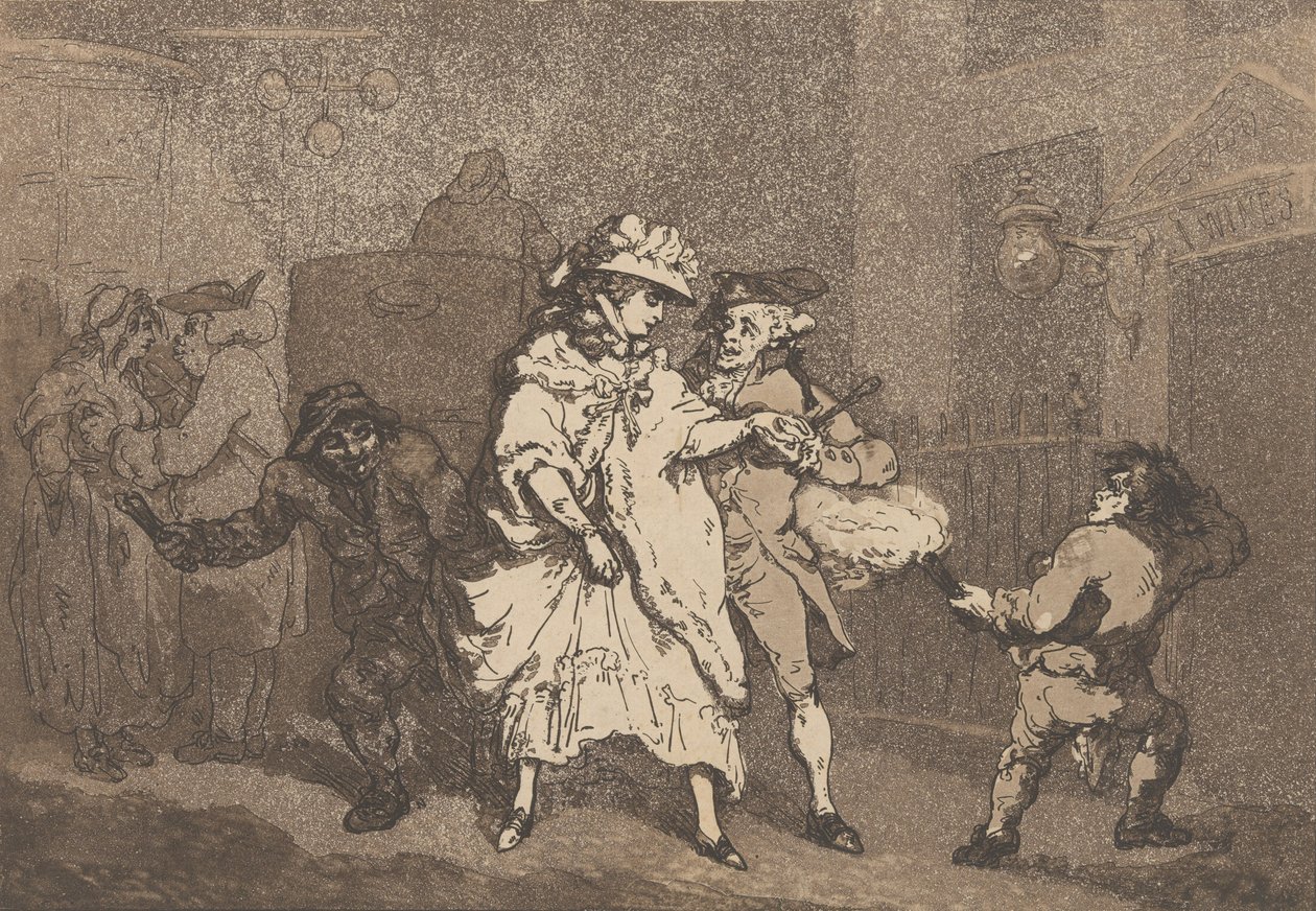 Civility, 1787., 1787. af Thomas Rowlandson