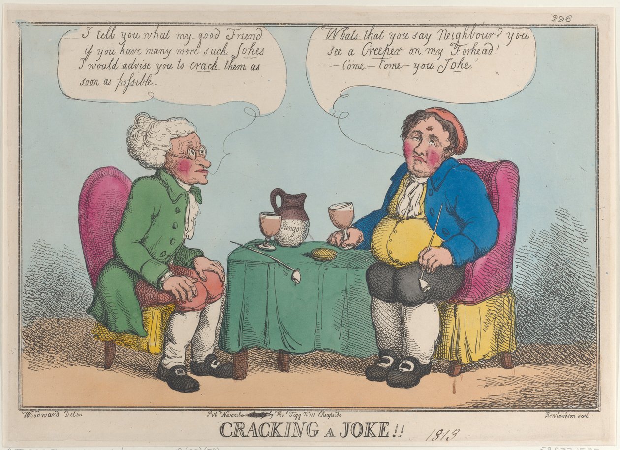 At lave en vittighed!!, 1813., 1813. af Thomas Rowlandson