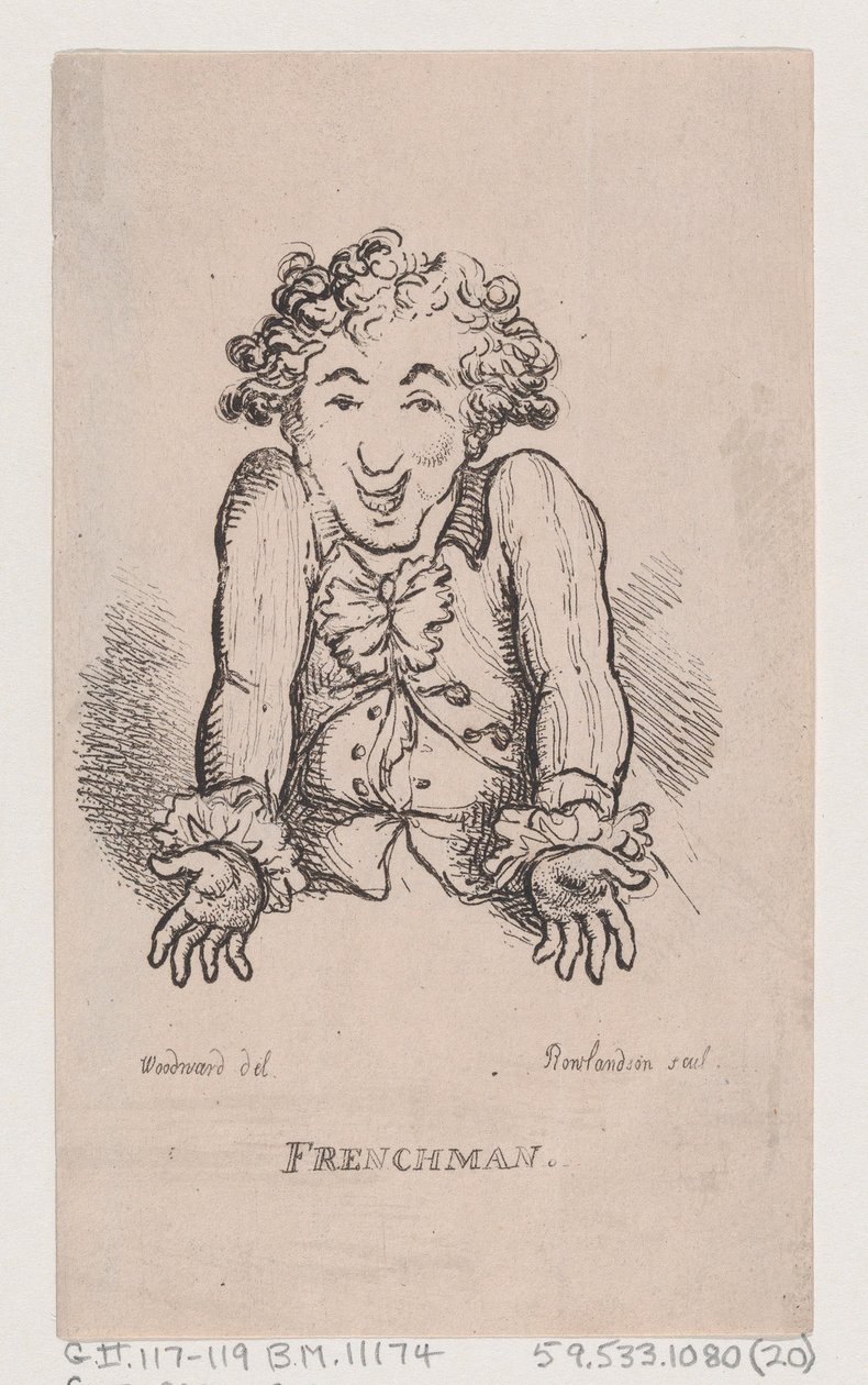 Franskmand, april 1808., april 1808. af Thomas Rowlandson