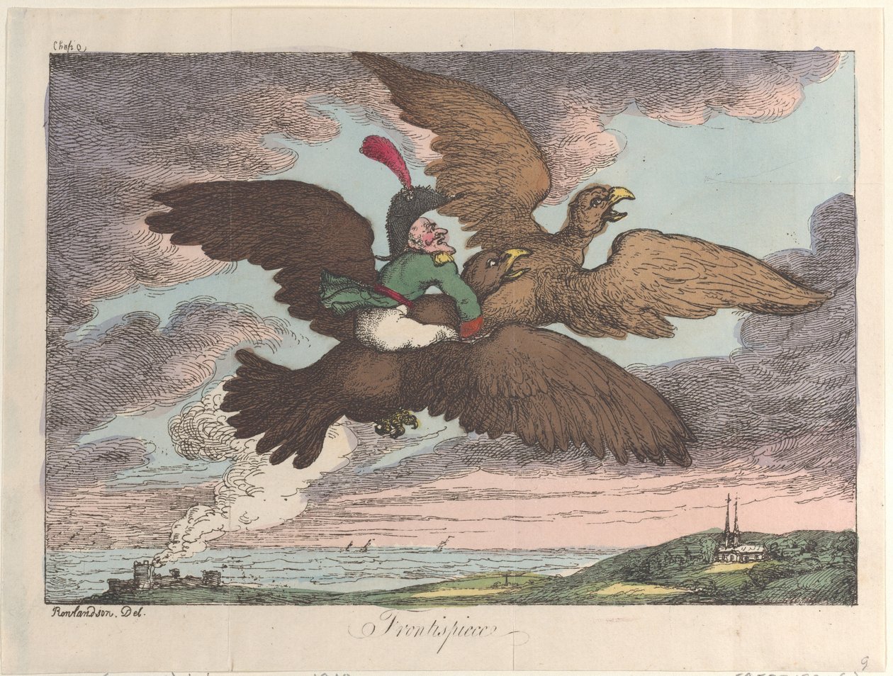 Frontispice, [1809], genudgivet 1811., [1809], genudgivet 1811. af Thomas Rowlandson