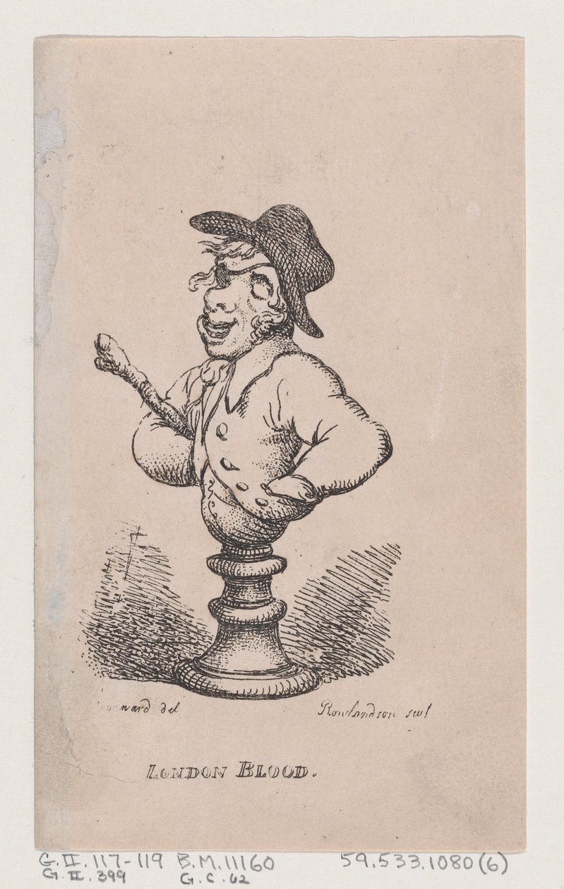London Blood, april 1808., april 1808. af Thomas Rowlandson