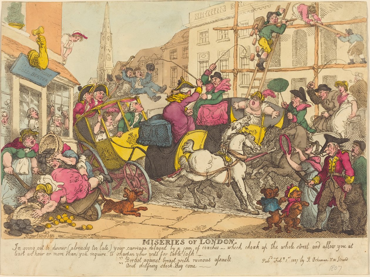 Londons elendighed af Thomas Rowlandson