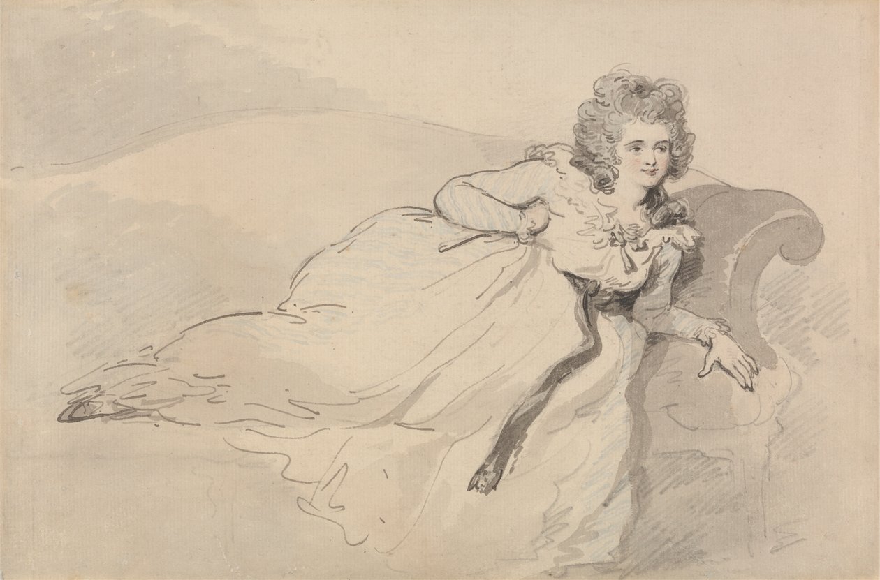 Fru Abington af Thomas Rowlandson