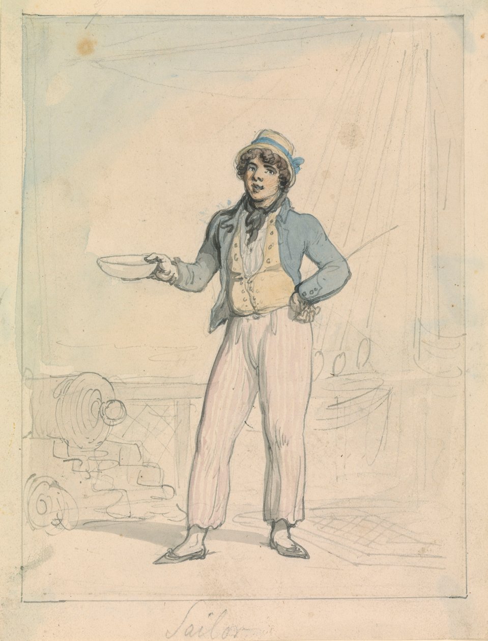 Sejler af Thomas Rowlandson