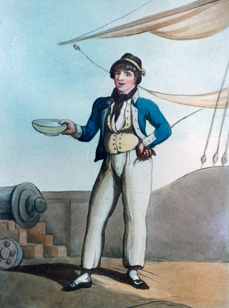 Sømand, 1799 af Thomas Rowlandson