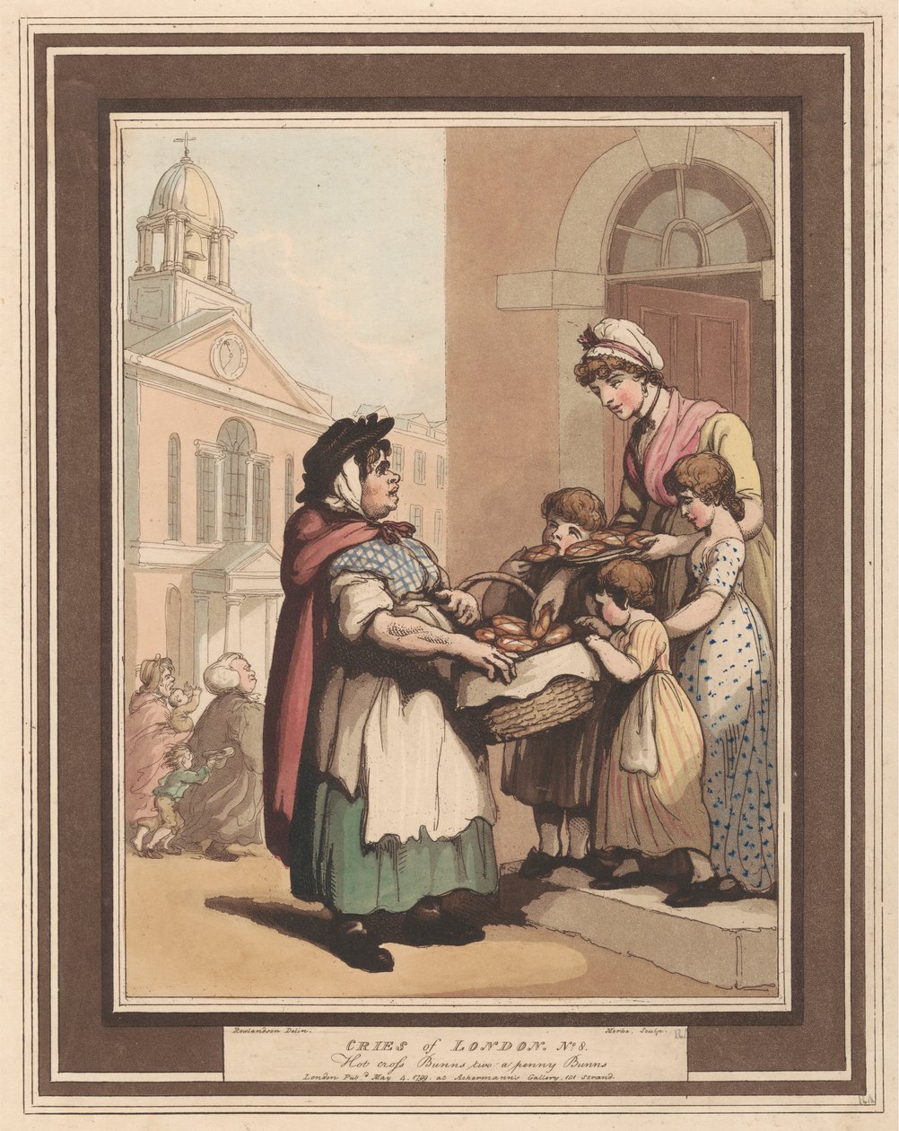 Sæt på otte (6): Cries of London af Thomas Rowlandson