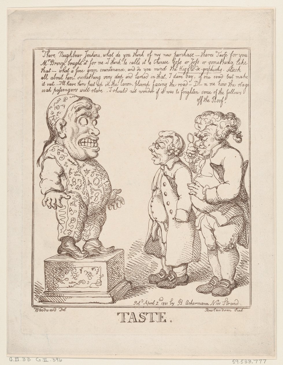 Smag, 2. april 1801., 2. april 1801. af Thomas Rowlandson