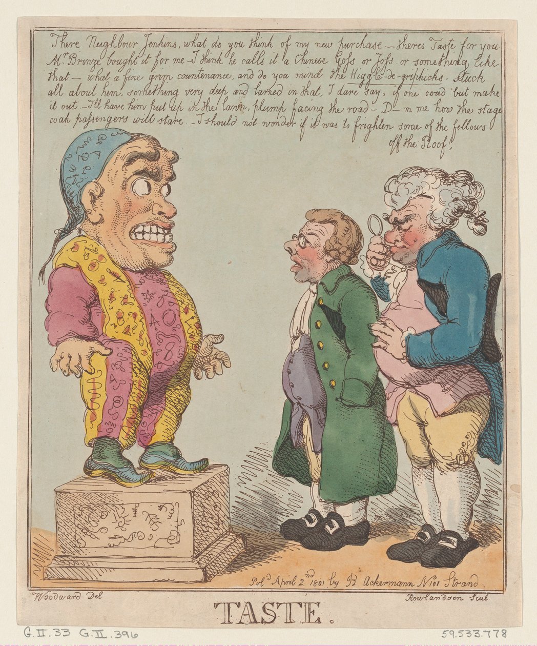 Smag, 2. april 1801., 2. april 1801. af Thomas Rowlandson