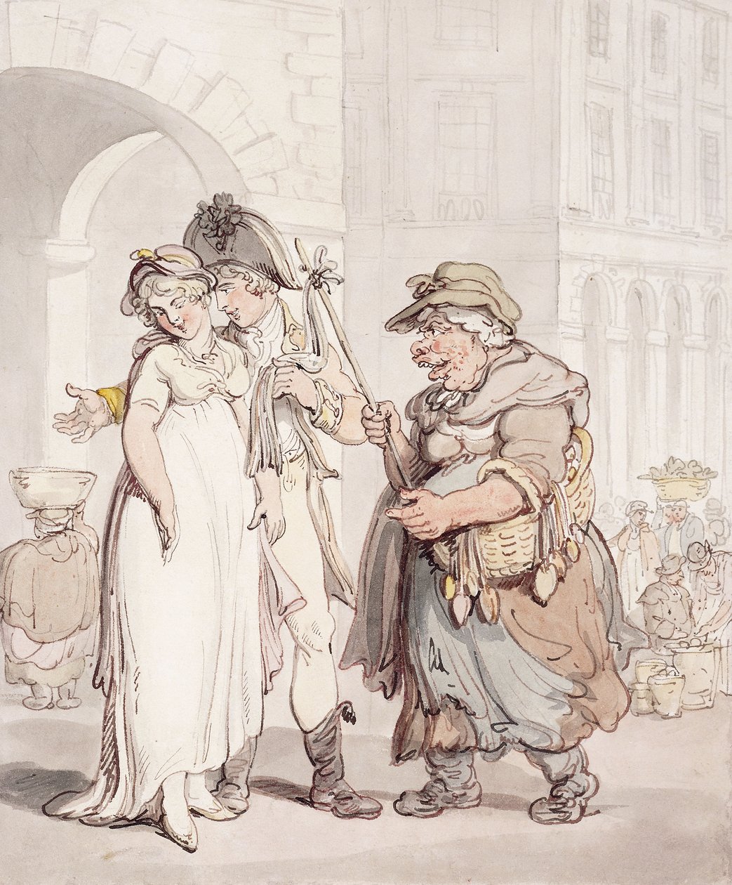 Fristelse, af Thomas Rowlandson