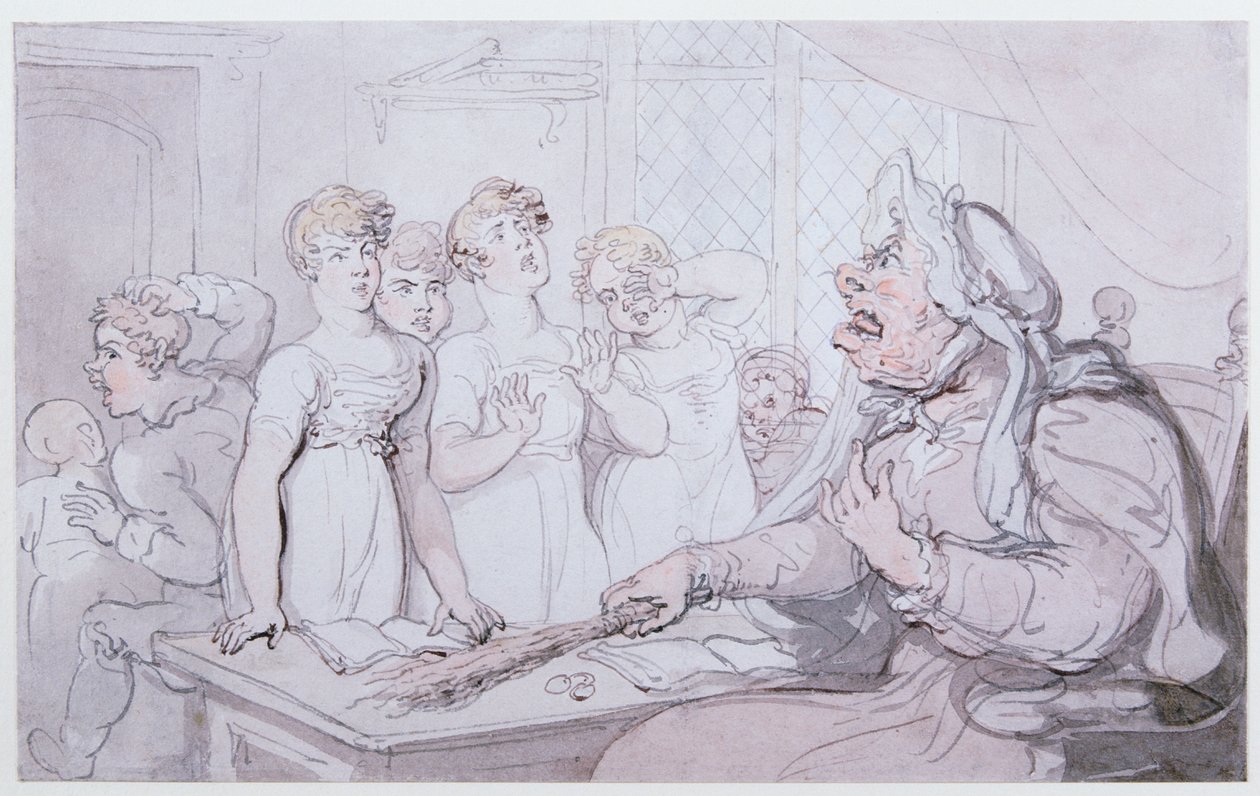 Den grusomme elskerinde af Thomas Rowlandson