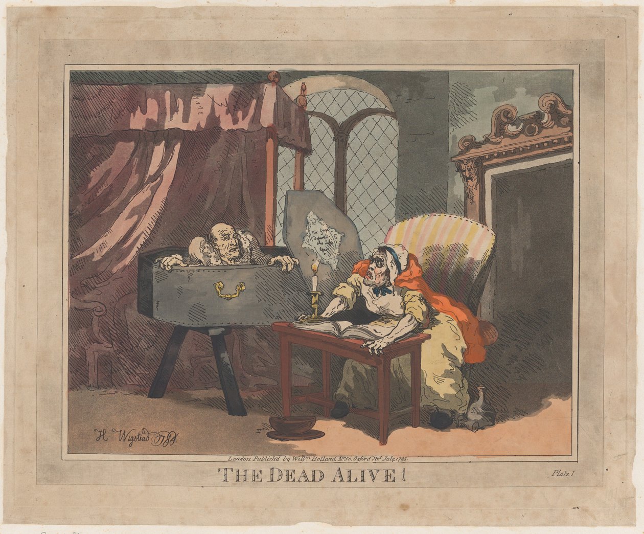 The Dead Alive!, juli 1795., juli 1795. af Thomas Rowlandson