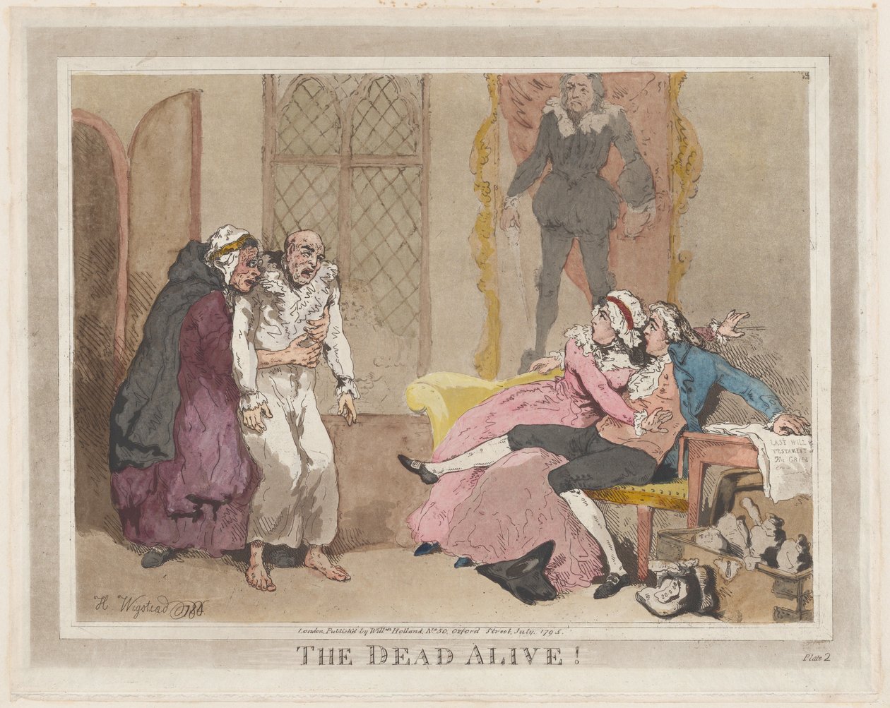 The Dead Alive!, juli 1795., juli 1795. af Thomas Rowlandson