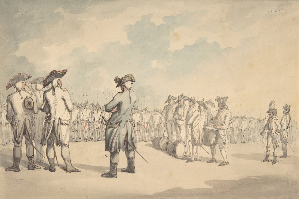 Anmeldelsen, ca. 1800. af Thomas Rowlandson