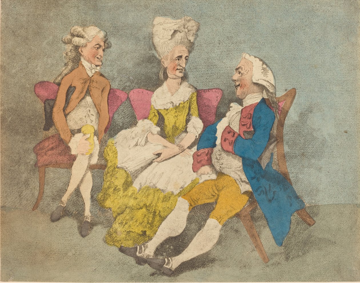 To strenge til din bue, 1800. af Thomas Rowlandson