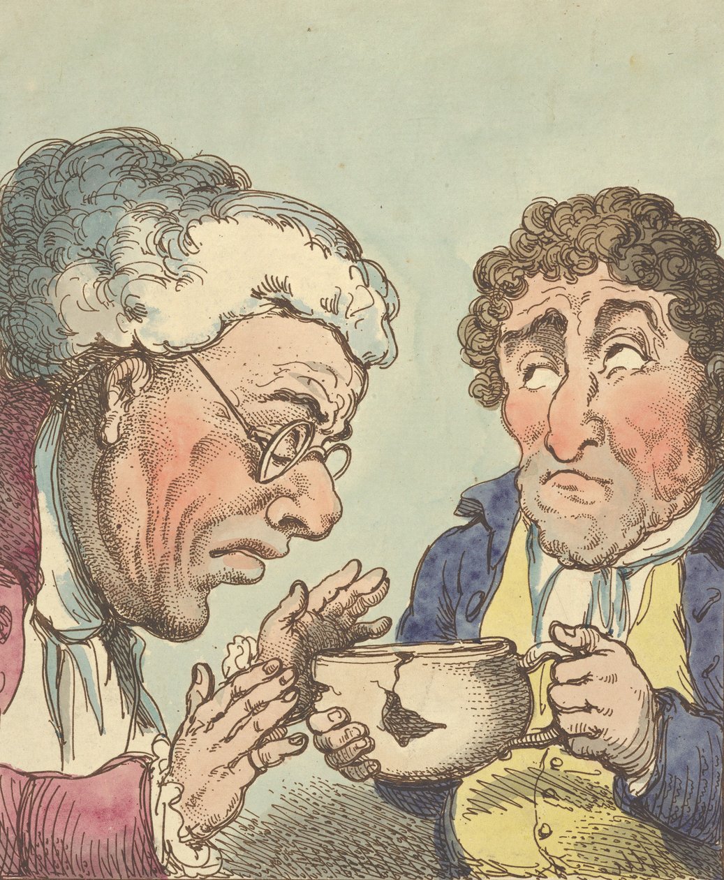 Ærbødighed, 1800., 1800. af Thomas Rowlandson