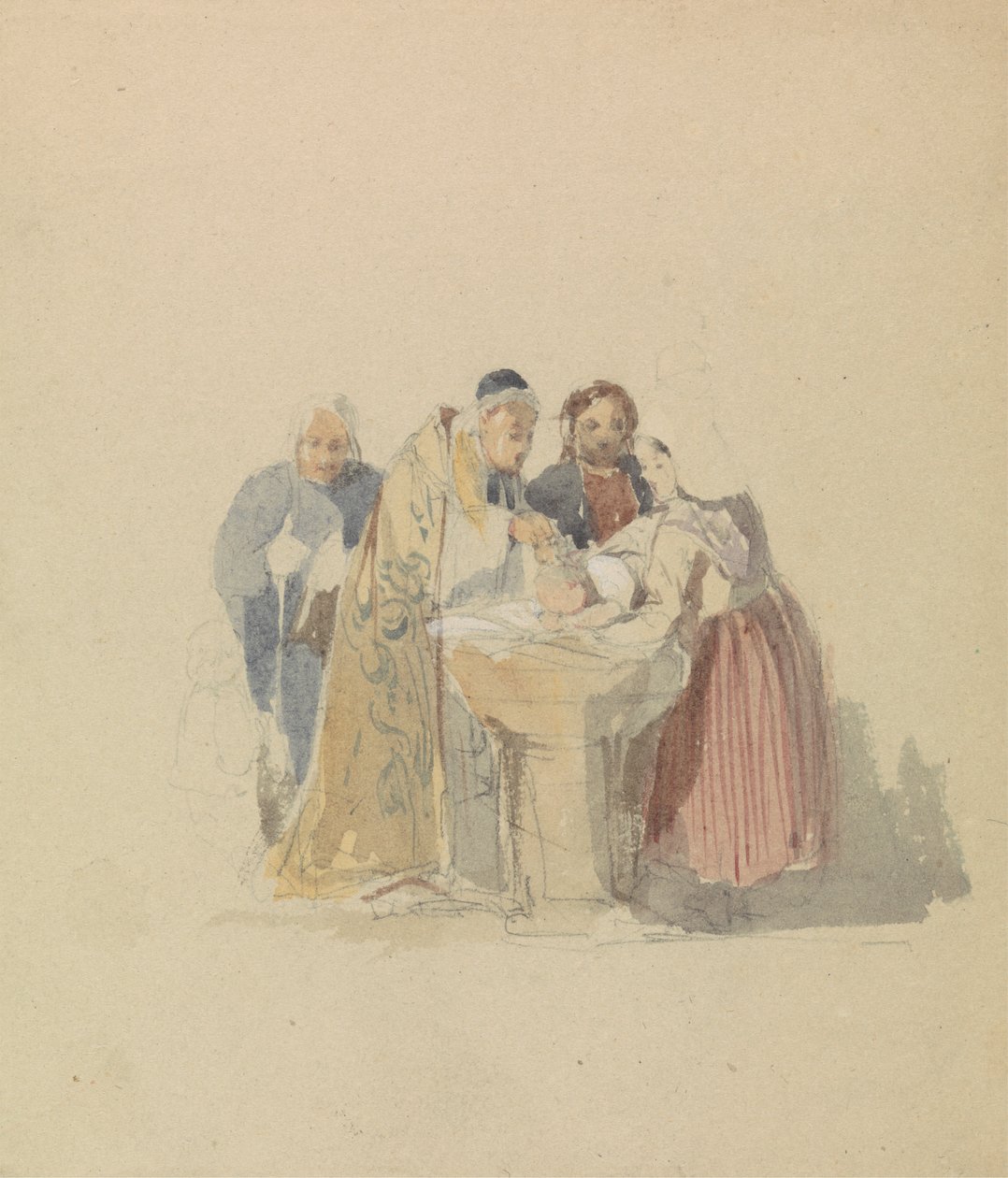 En dåb af Thomas Shotter Boys