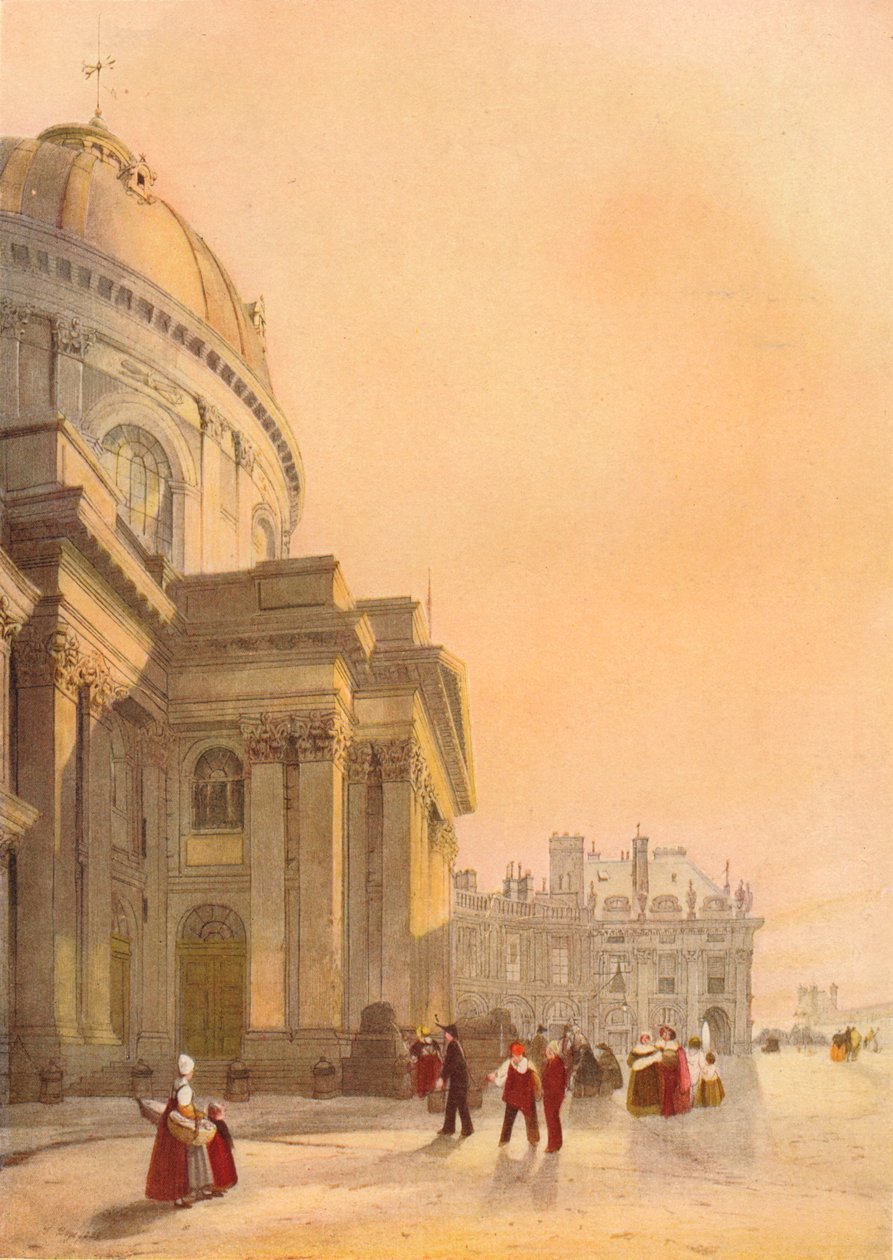 Instituttets kapel, Paris, 1839 af Thomas Shotter Boys