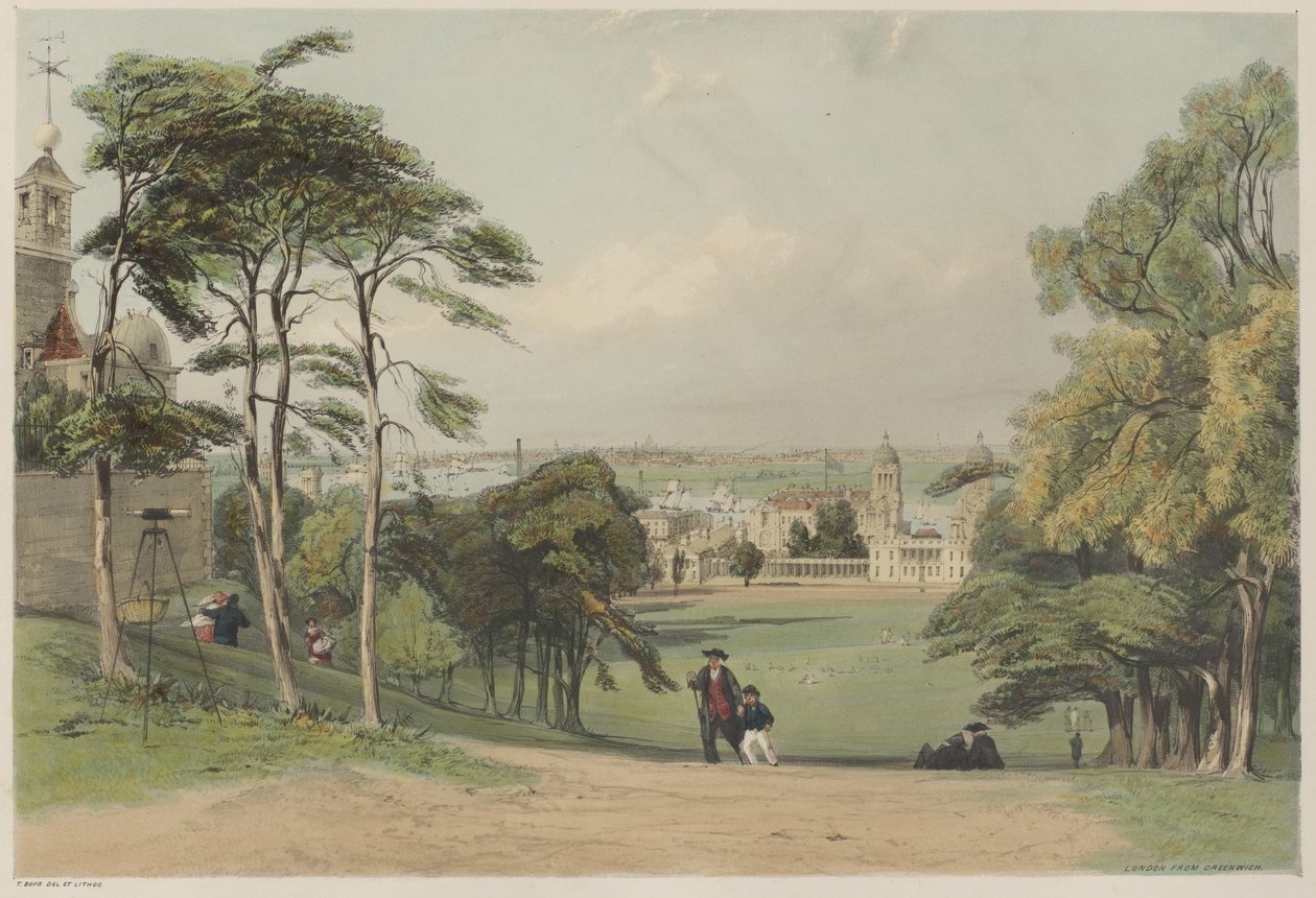 London As It Is: fra Greenwich af Thomas Shotter Boys