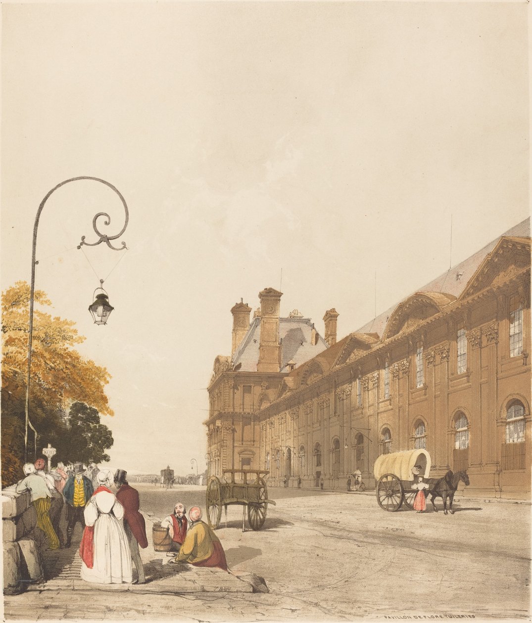 Flora-pavillonen, Tuilerierne af Thomas Shotter Boys