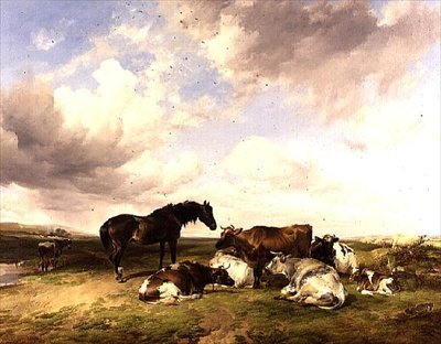 Sommerbyger af Thomas Sidney Cooper