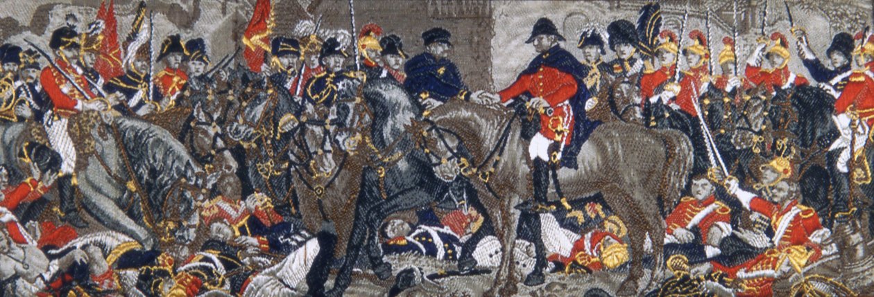 Wellington og Blucher af Thomas Stevens