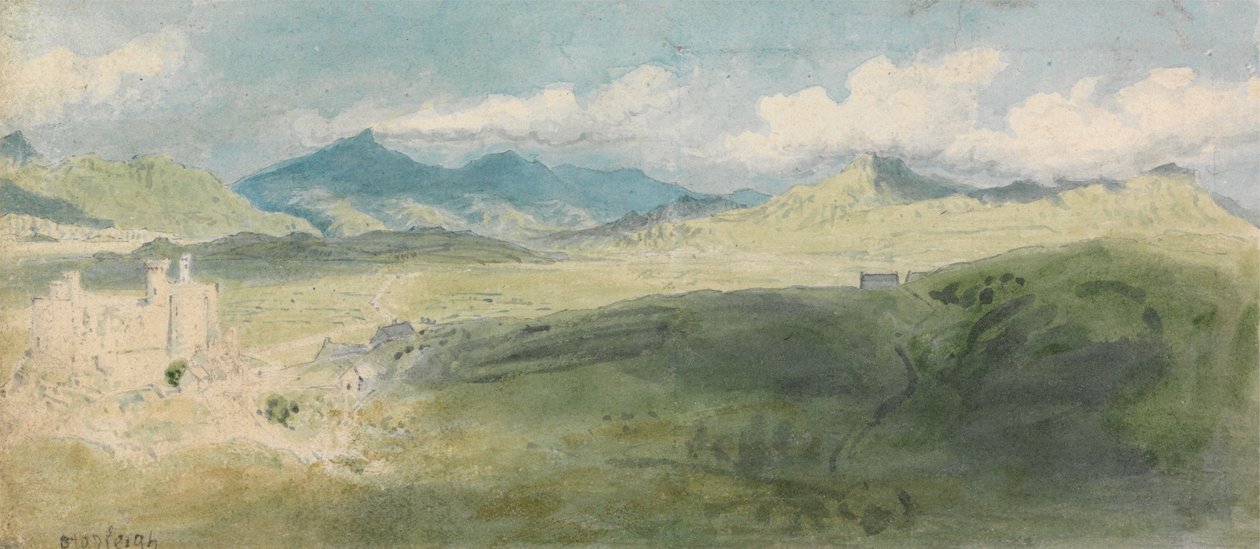 Harlech af Thomas Stothard