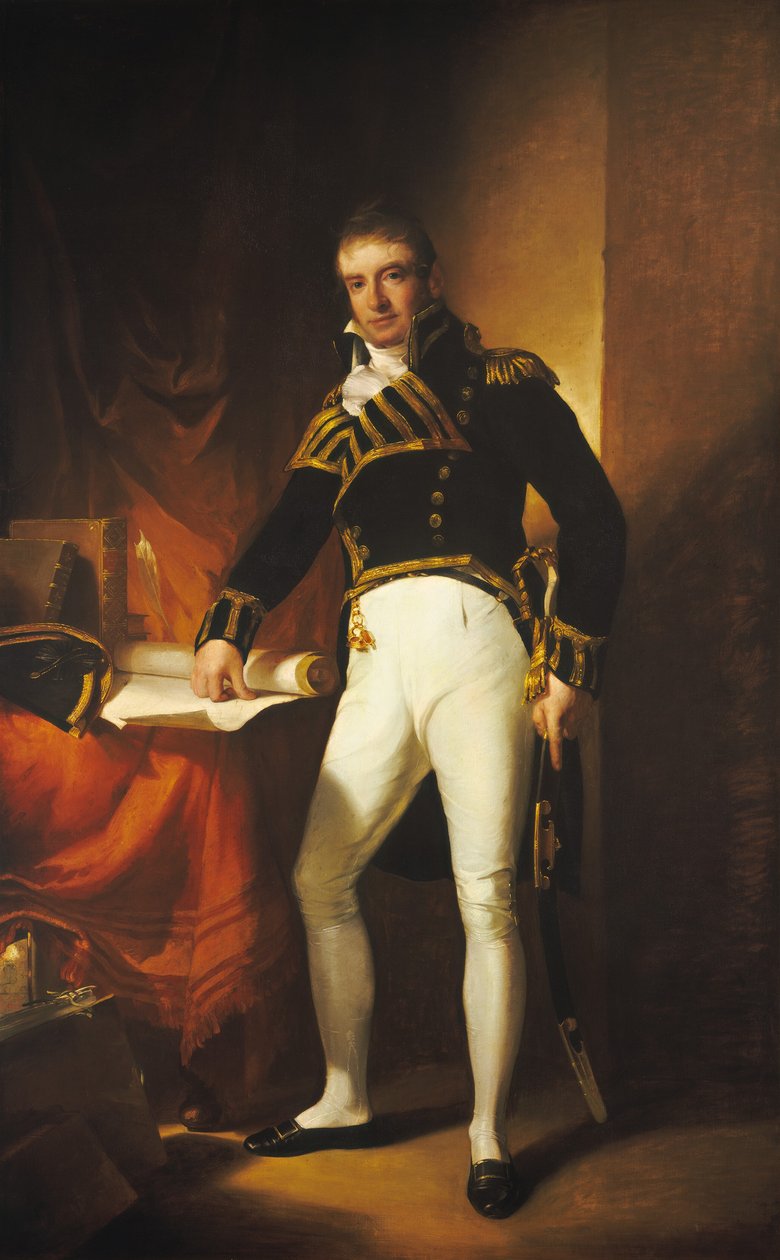 Kaptajn Charles Stewart, 1811-1812. af Thomas Sully