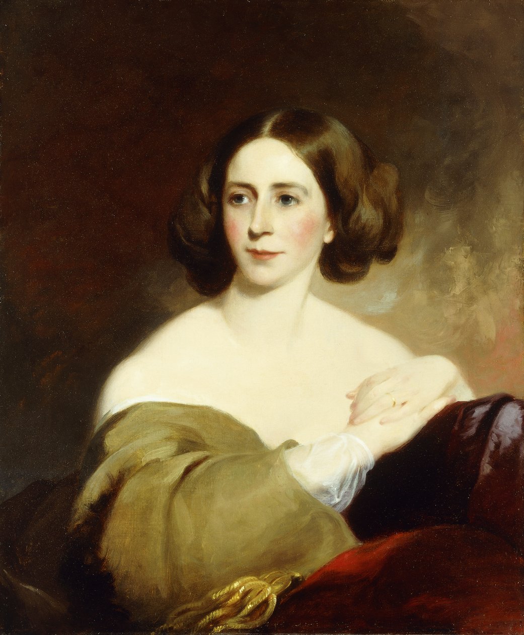 Fru Thomas Fitzgerald af Thomas Sully