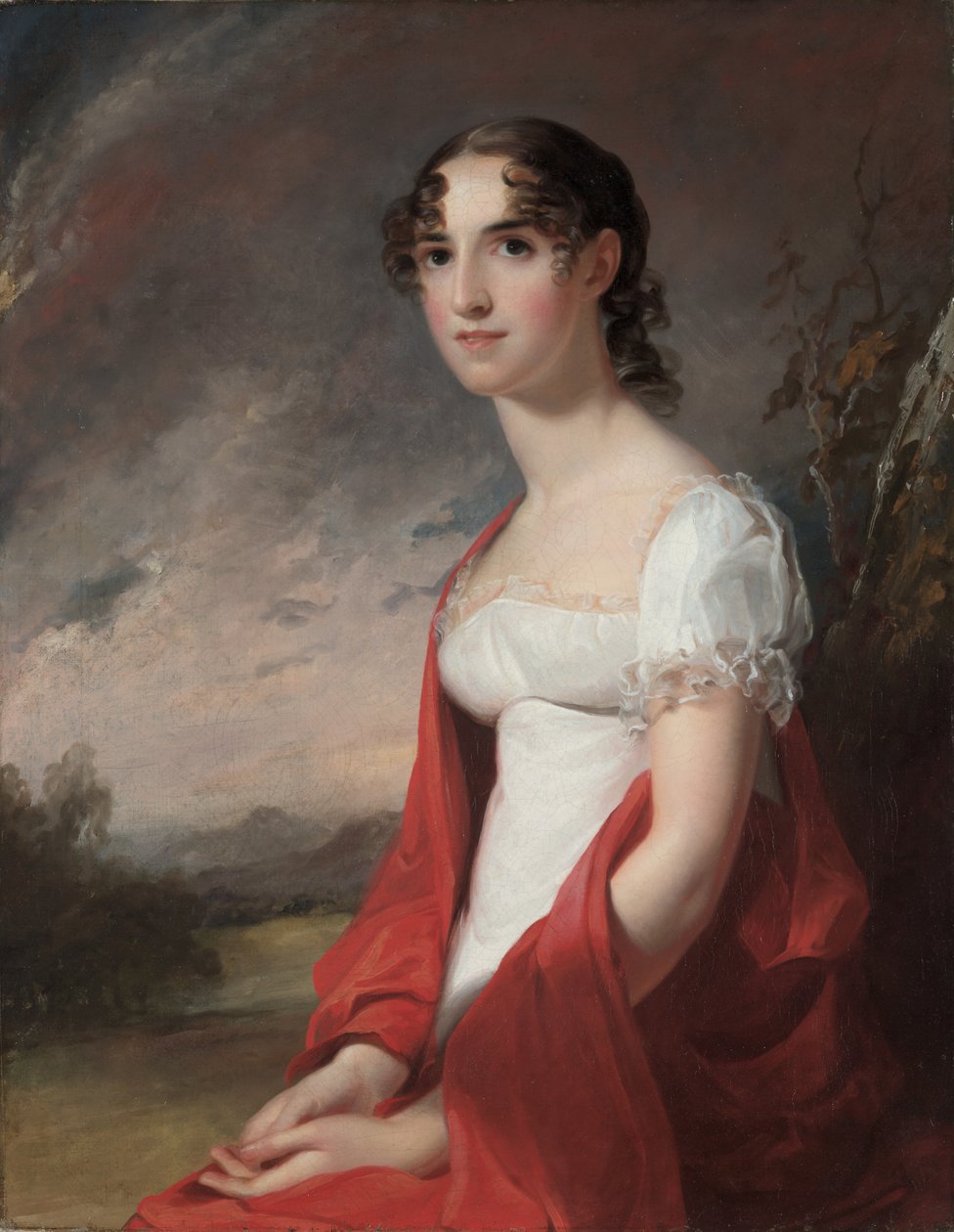 Portræt af Mary Sicard David af Thomas Sully