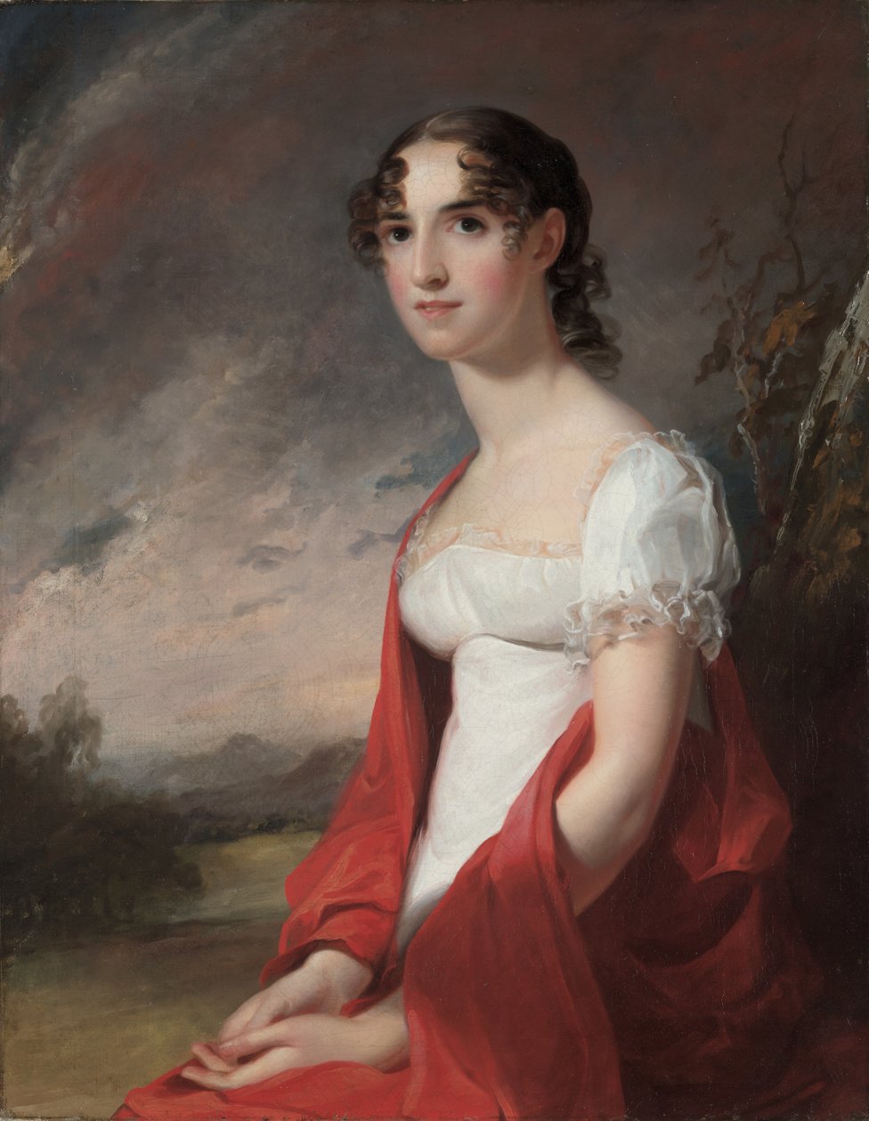 Portræt af Mary Sicard David af Thomas Sully