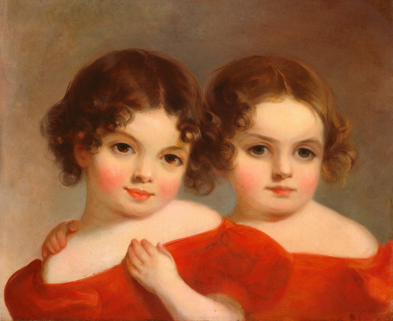 The Leland Sisters, ca. 1830. af Thomas Sully