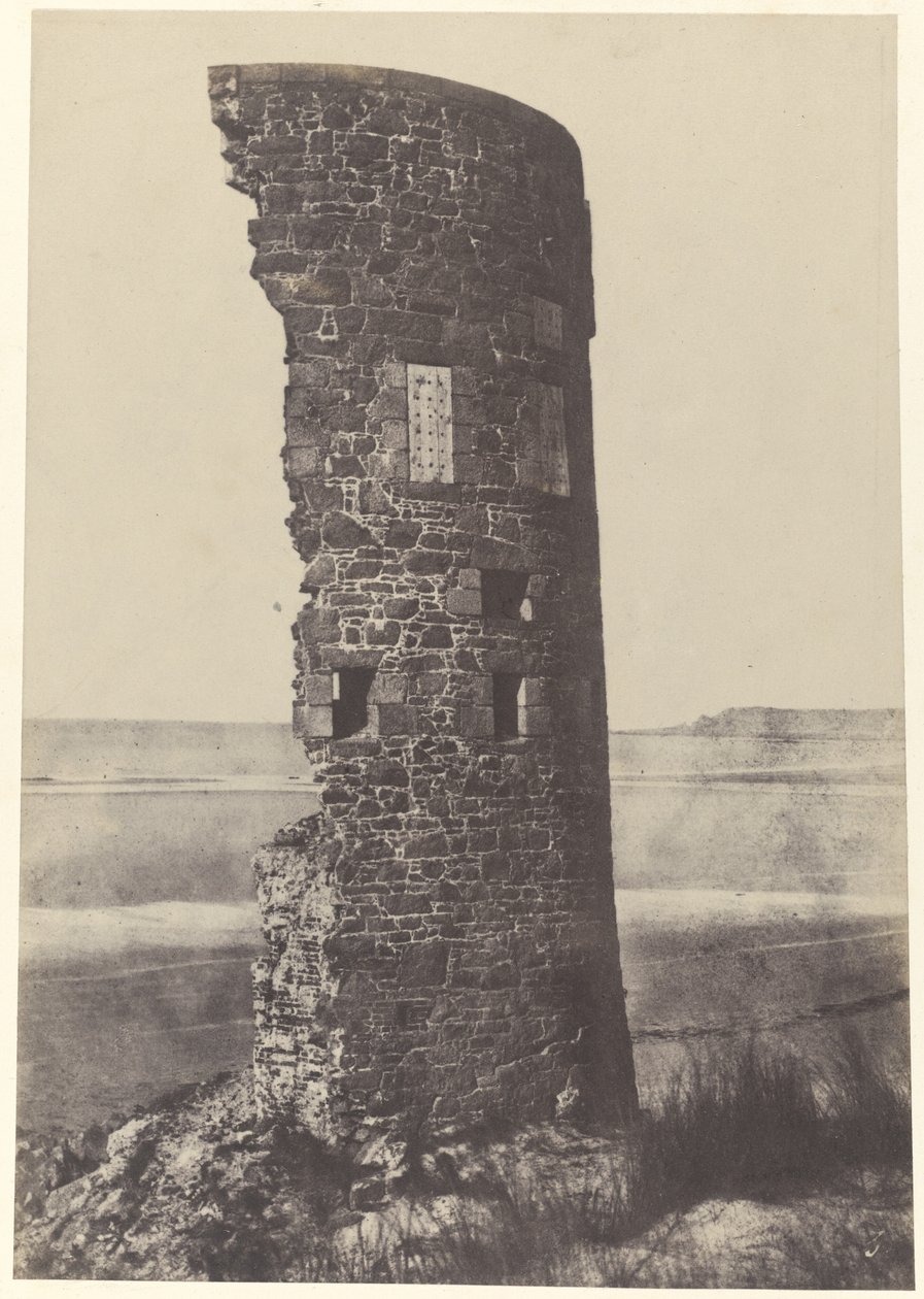 Tårn ramt af lyn, Saint-Ouen-bugten af Thomas Sutton
