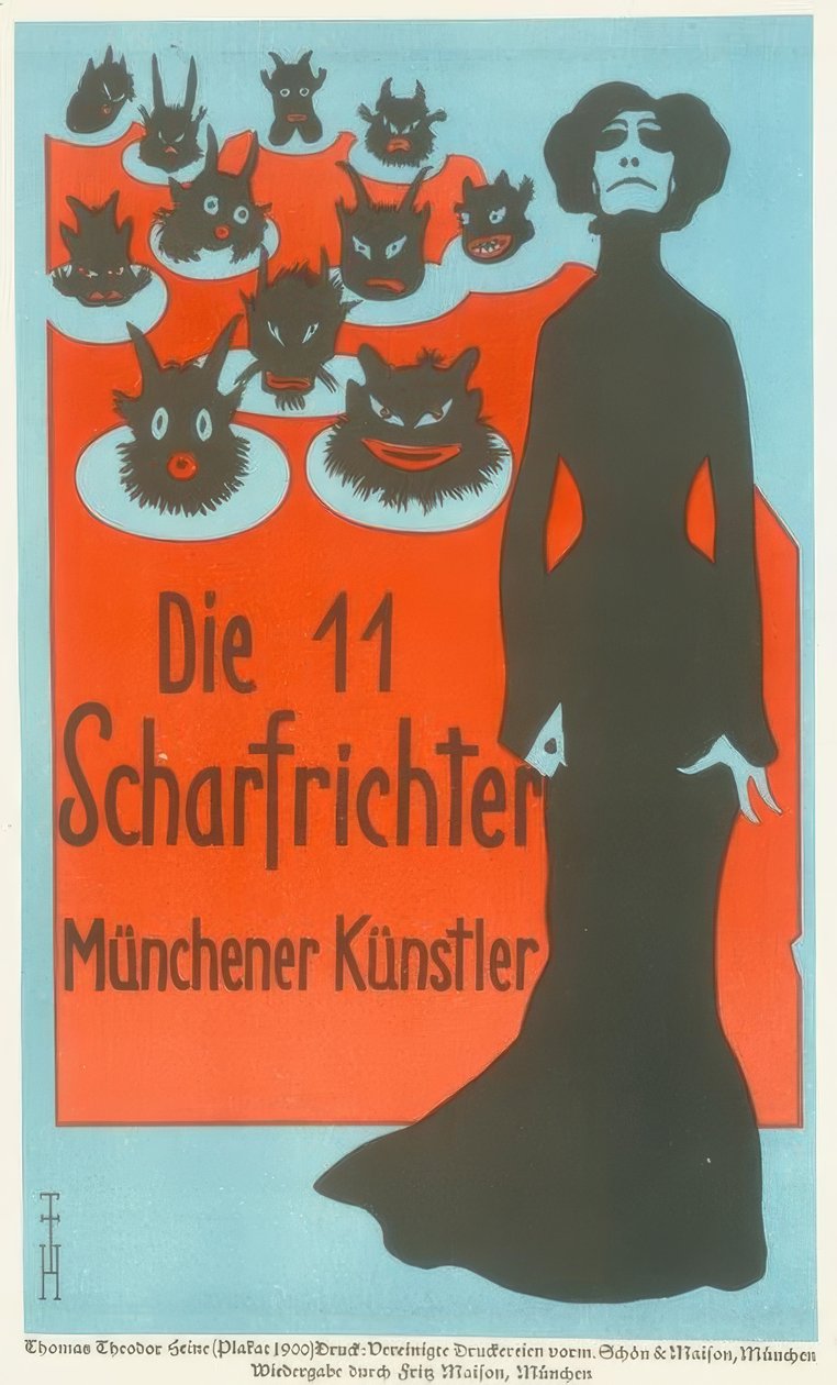 De 11 bødler af Thomas Theodor Heine