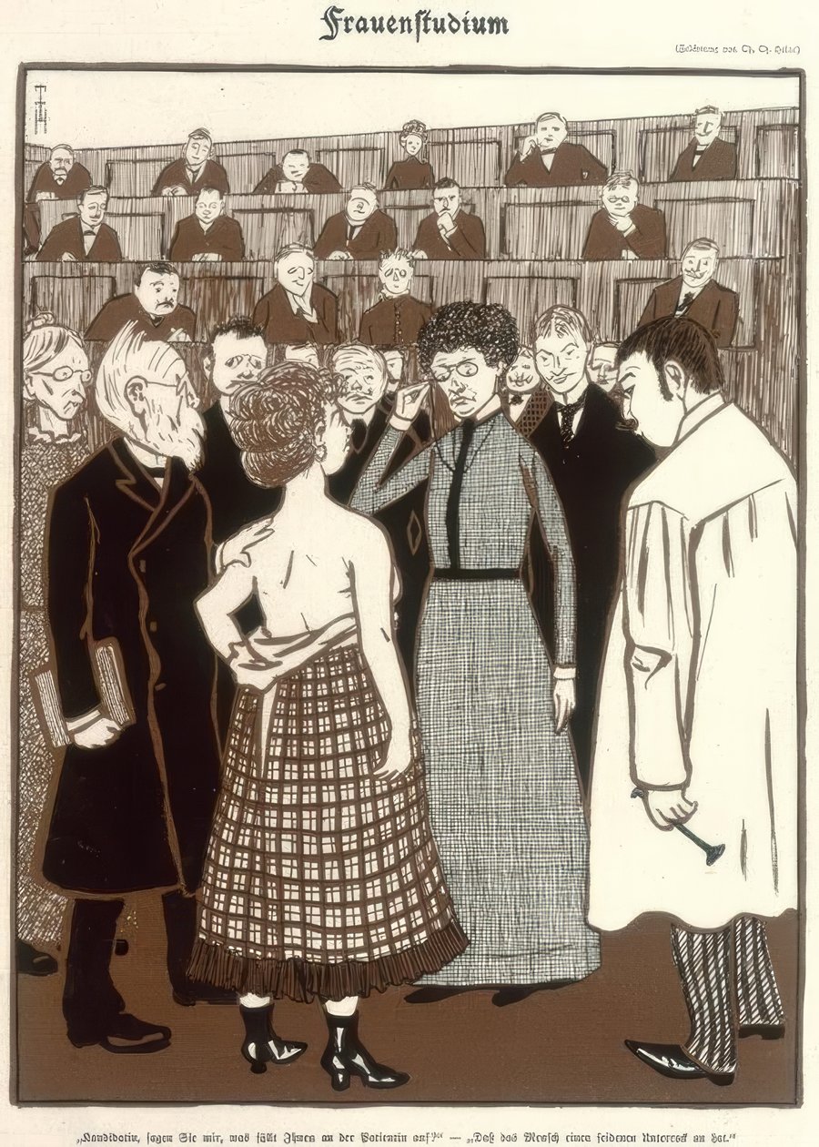 Kvindestudier af Thomas Theodor Heine